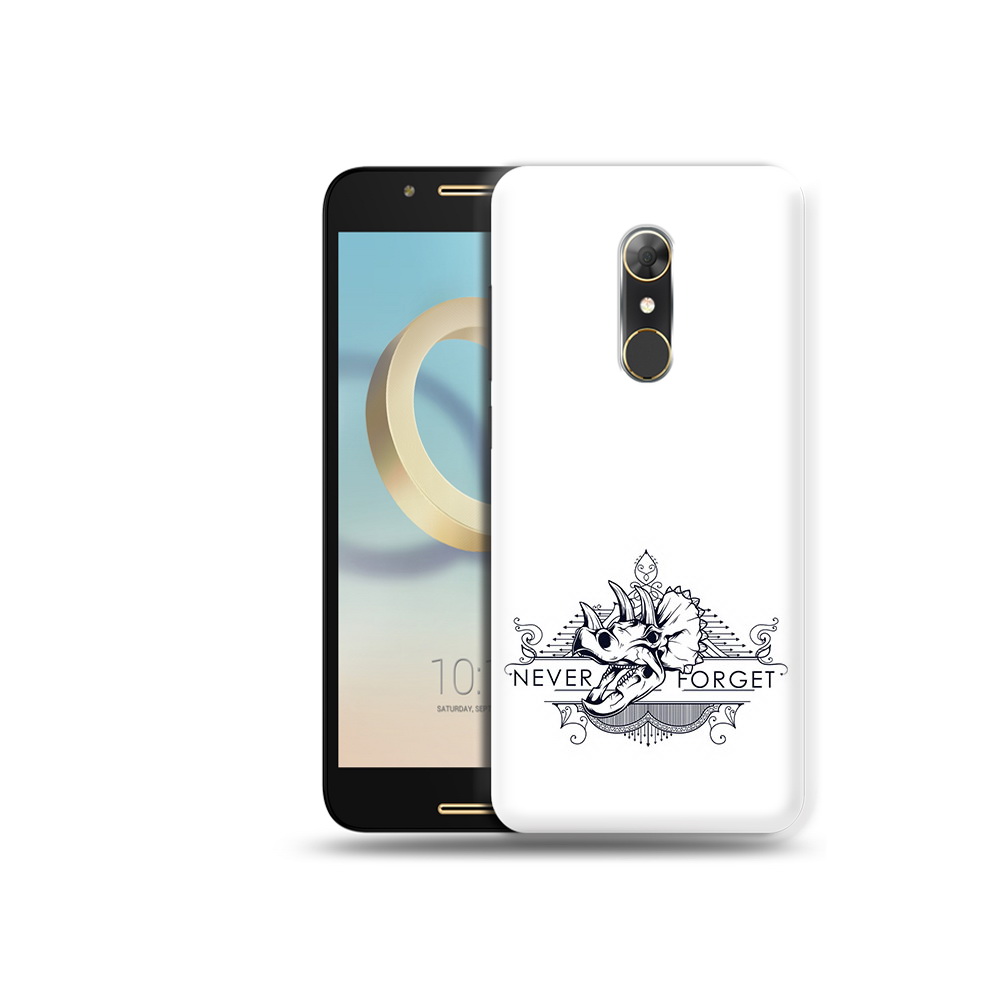 

Чехол MyPads Tocco для Alcatel A7 логотип носорога никогда не забуду (PT133991.671.445), Прозрачный, Tocco