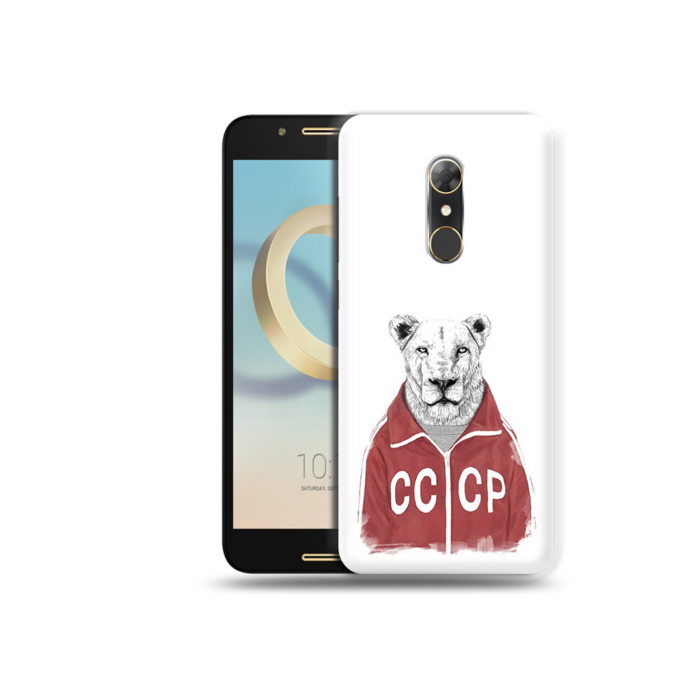 

Чехол MyPads Tocco для Alcatel A7 львица ссср (PT133991.671.450), Прозрачный, Tocco