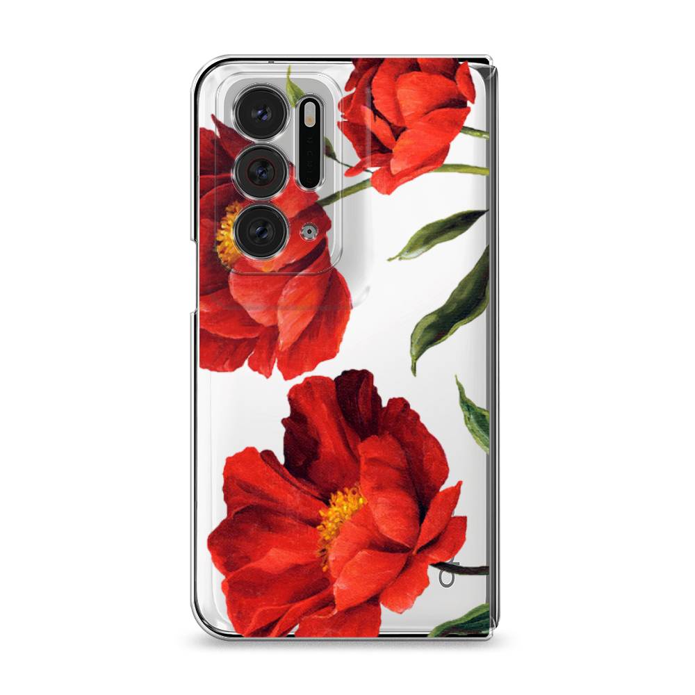 

Чехол Awog на Oppo Find N "Красные маки", Разноцветный, 259650-8