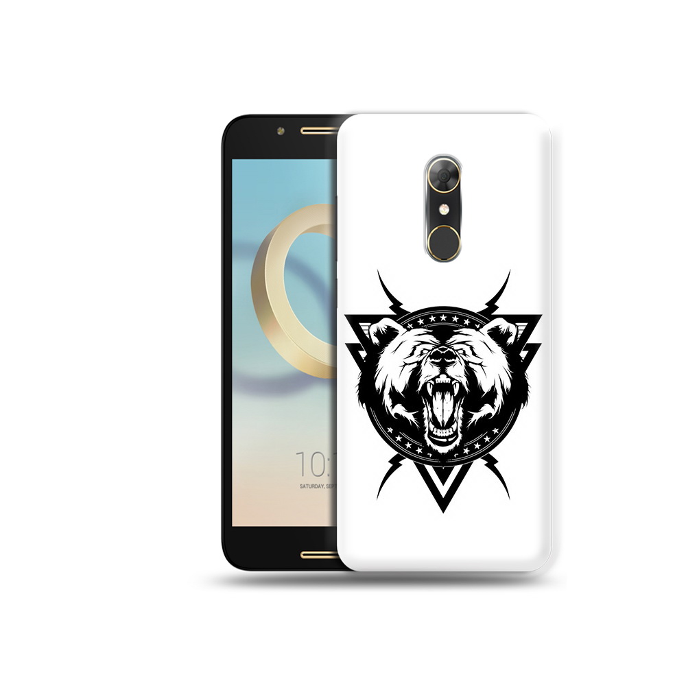 

Чехол MyPads Tocco для Alcatel A7 медведь в треугольнике (PT133991.671.464), Прозрачный, Tocco
