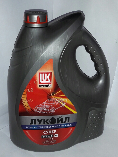 

Масло Лукойл супер 10/40 SG/CD п/синтетическое 5 л