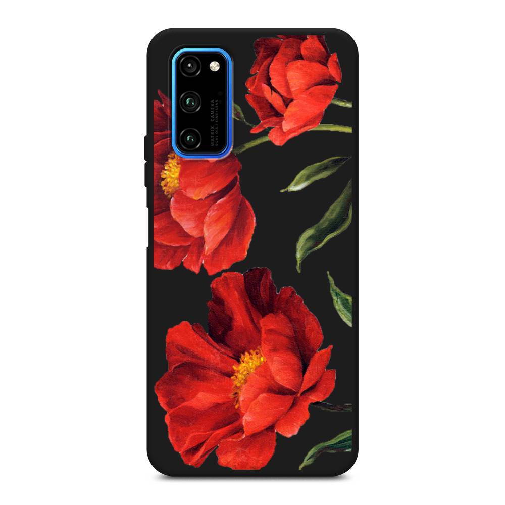 

Чехол Awog на Honor V30 Pro "Красные маки", Красный, 611452-1