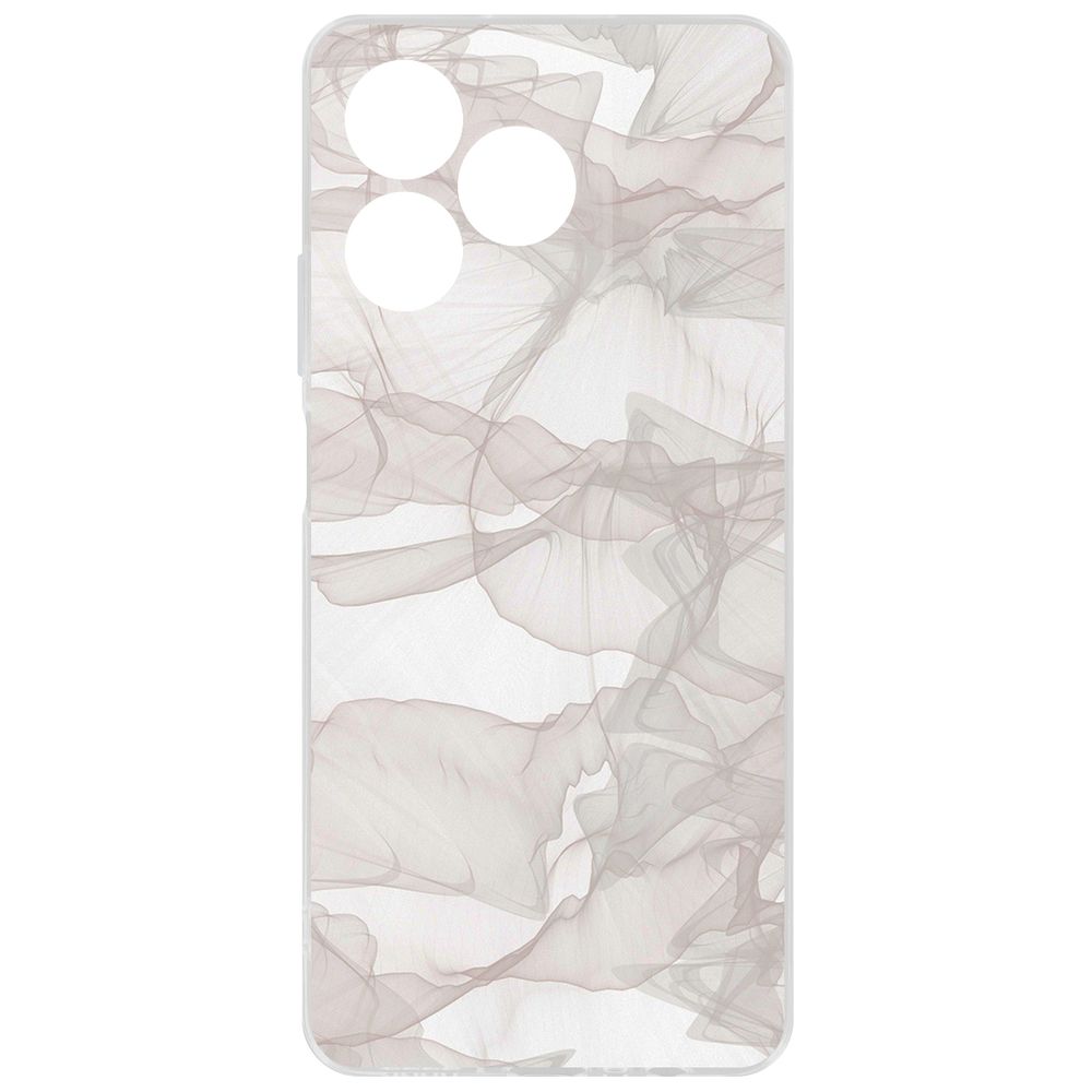 

Чехол-накладка Krutoff Clear Case Абстракт 3 для Realme C63, Прозрачный