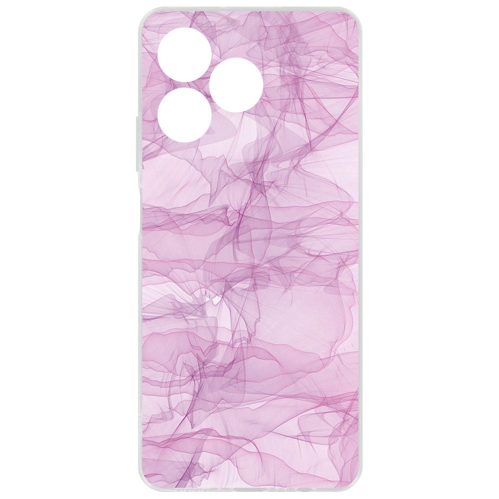 

Чехол-накладка Krutoff Clear Case Абстракт 4 для Realme C63, Прозрачный
