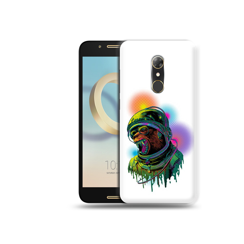 

Чехол MyPads Tocco для Alcatel A7 медведь космонавт (PT133991.671.466), Прозрачный, Tocco