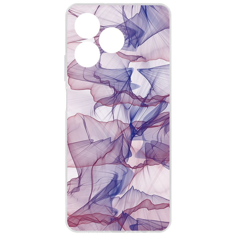 

Чехол-накладка Krutoff Clear Case Абстракт 15 для Realme C63, Прозрачный