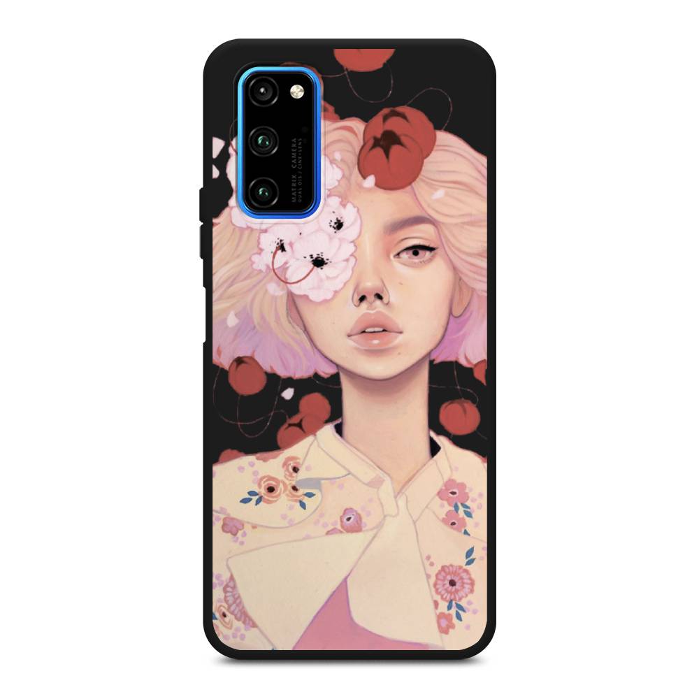 

Чехол Awog на Honor V30 Pro "Цветочная анархия", Бежевый;розовый;красный, 611452-1