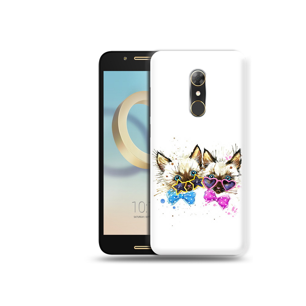 

Чехол MyPads Tocco для Alcatel A7 милые котята (PT133991.671.474), Прозрачный, Tocco