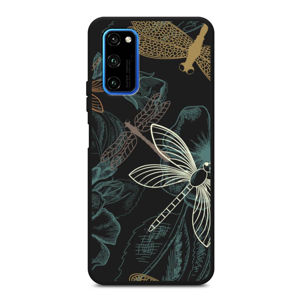 

Чехол Awog на Honor V30 Pro "Тени стрекоз", Коричневый;зеленый;белый, 611452-1