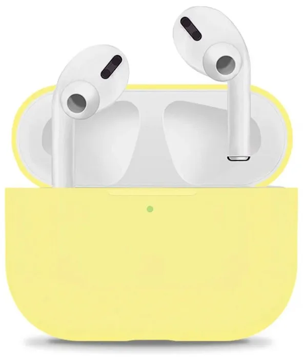 

Силиконовый чехол ISA для Apple AirPods Pro Желтый, Apple AirPods Pro