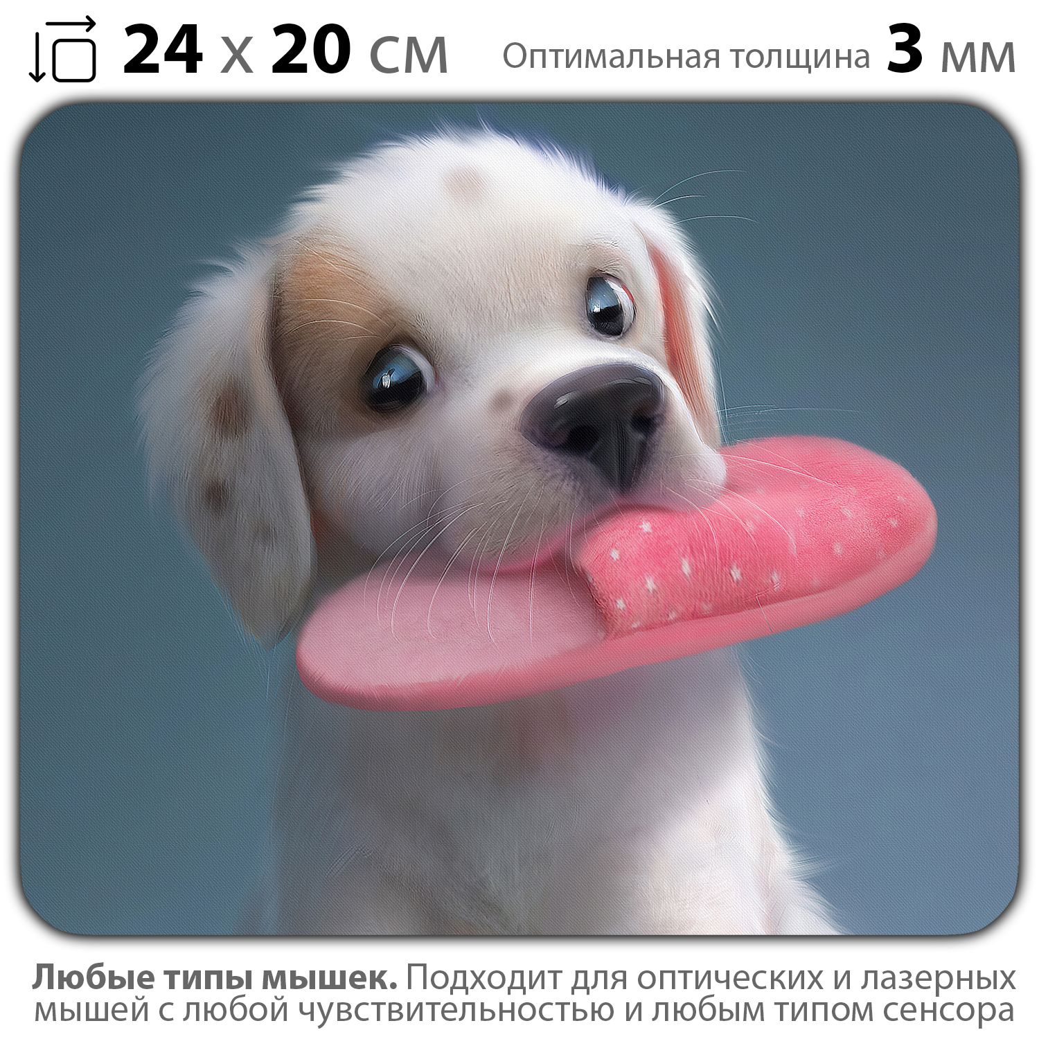 

Коврик для мыши NoBrand PAD03000727, Разноцветный, PAD03000727