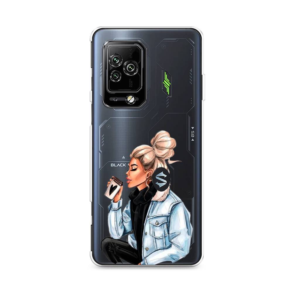 

Чехол Awog на Xiaomi Black Shark 5 Pro "Cute girl", Разноцветный, 314150-7