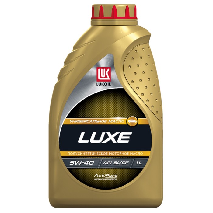 

Моторное масло Lukoil полусинтетическое Люкс 5W40 1л