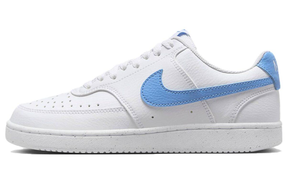 

Кеды унисекс Nike Court Vision 1 Low Next Nature белые 37.5 EU, Белый, Court Vision 1 Low Next Nature