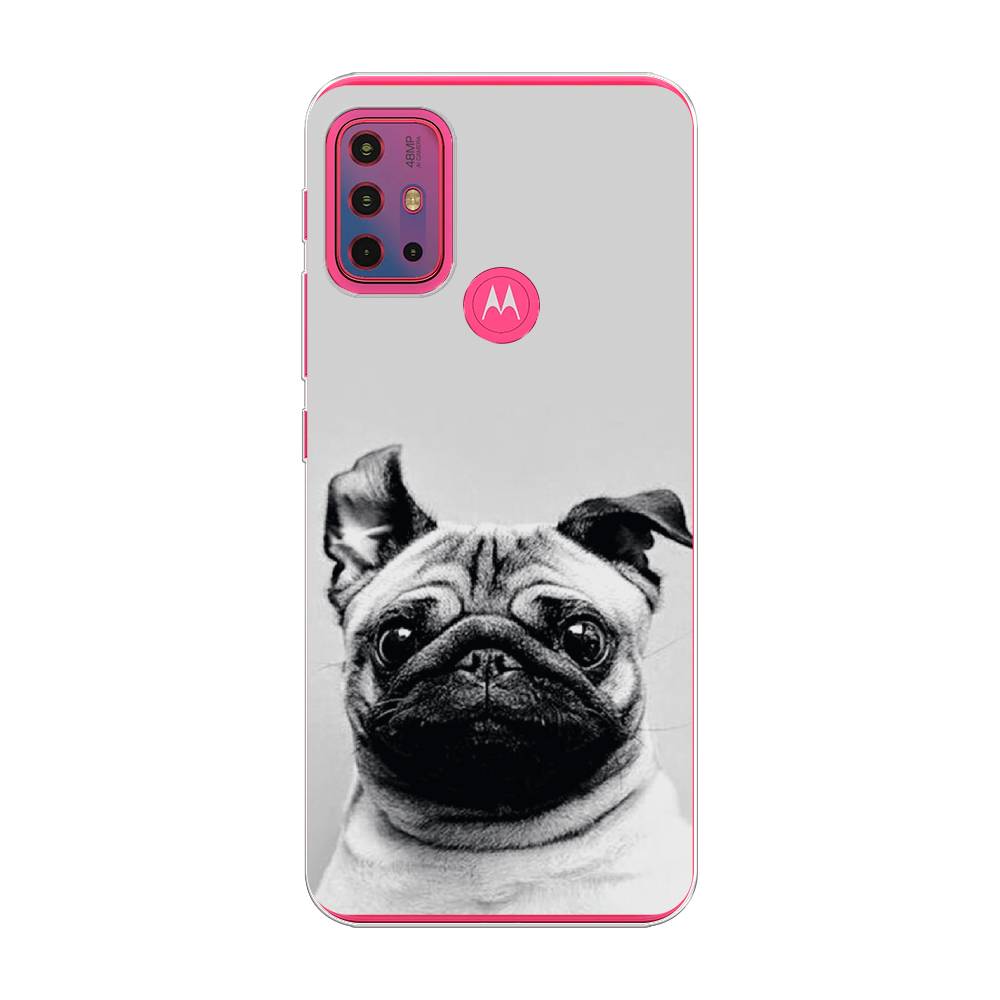 

Чехол Awog на Lenovo K13 Note/Motorola Moto G10/G20/G30 "Ушастый мопс", Разноцветный, 242250-1