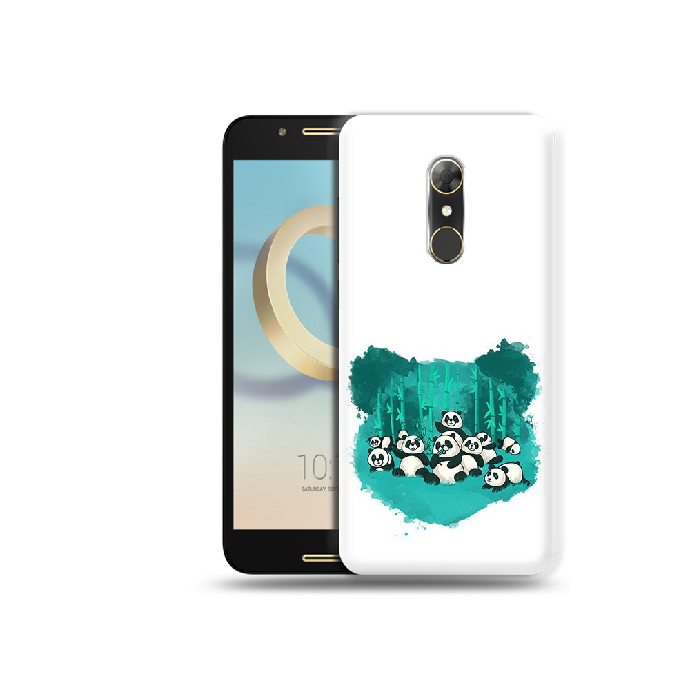 

Чехол MyPads Tocco для Alcatel A7 нарисованные панды (PT133991.671.508), Прозрачный, Tocco