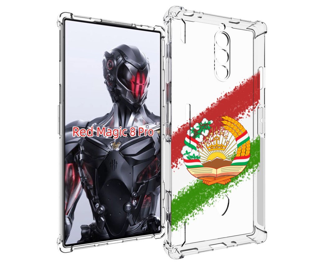 

Чехол MyPads герб флаг Таджикистана для ZTE Nubia Red Magic 8 Pro / Red Magic 8 Pro Plus, Tocco