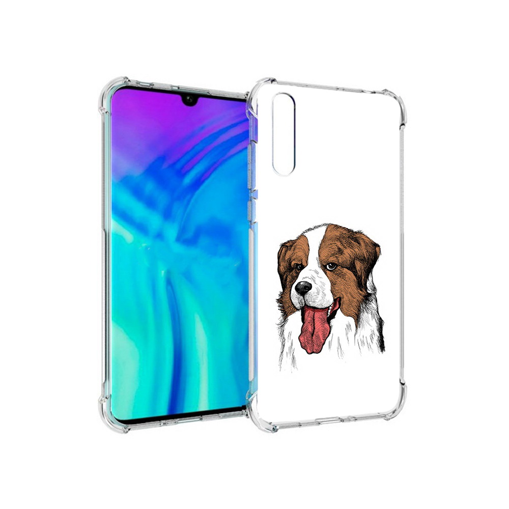 

Чехол MyPads Tocco для Huawei Enjoy 10s бетховен, Прозрачный, Tocco