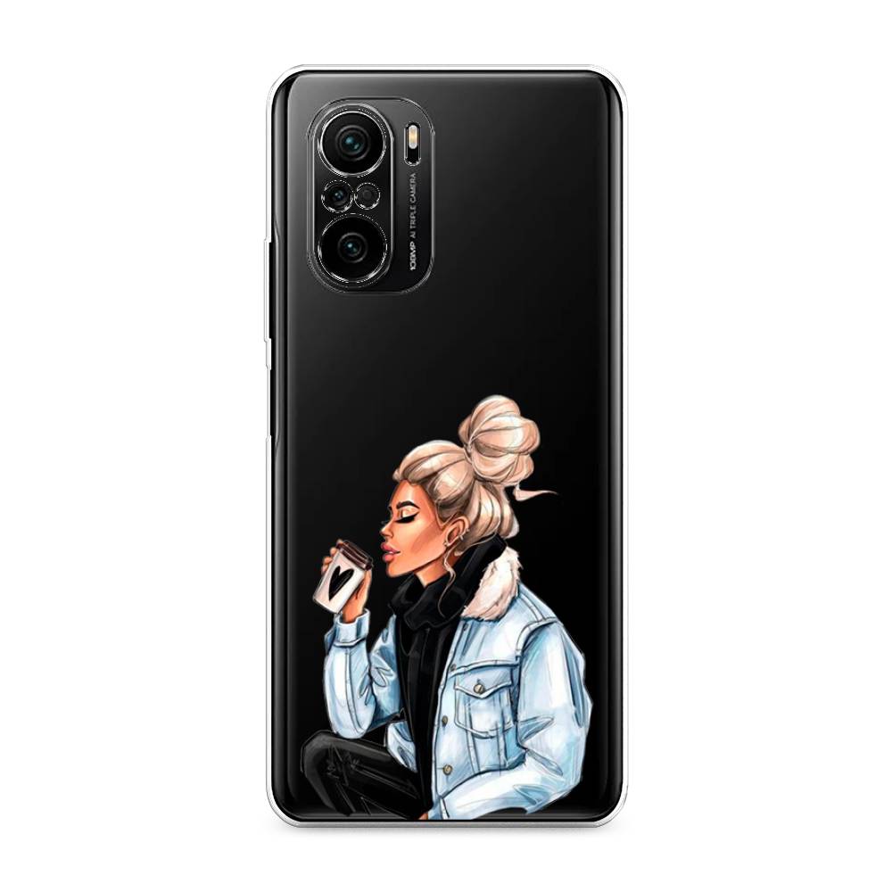 

Чехол Awog на Poco F3/Redmi K40/Mi 11i "Cute girl", Разноцветный, 312650-7
