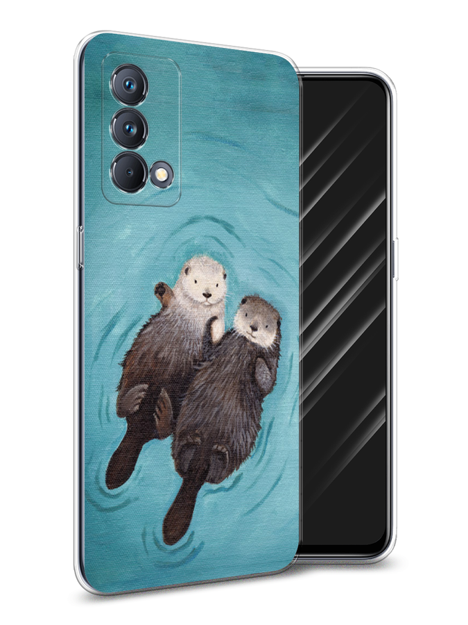 

Чехол Awog на Realme GT Master Edition "Парочка бобров", Разноцветный, 2510450-10
