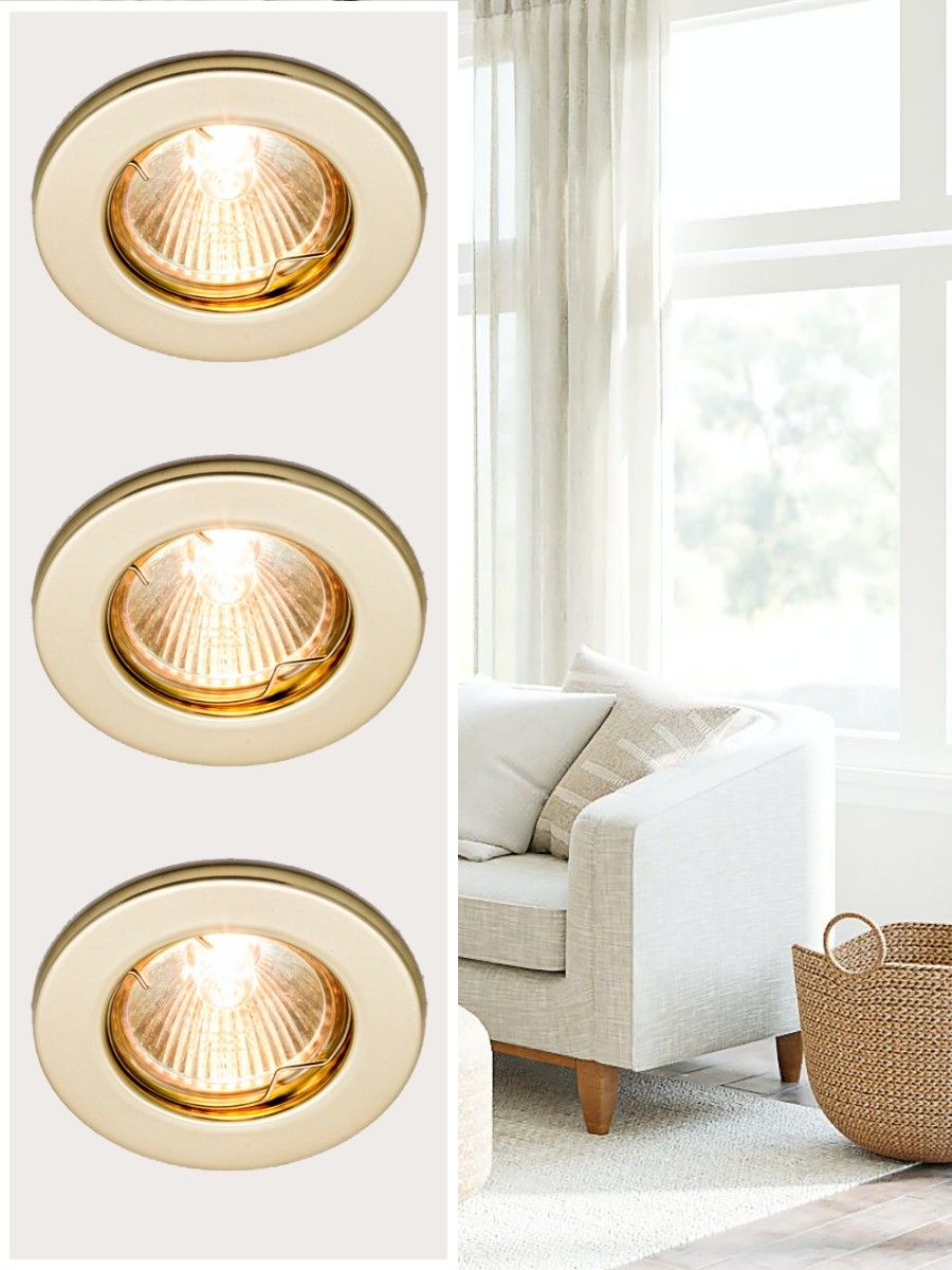 

Встраиваемый светильник Max Light Cast 73 GD ML комплект 3 шт, Cast
