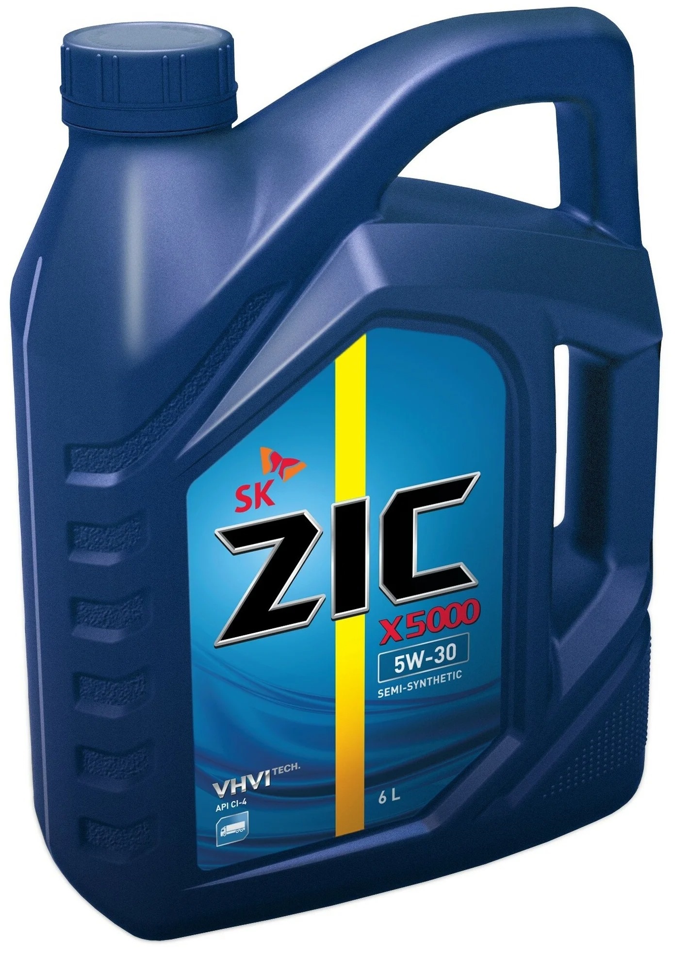 

ZIC X5000 5W30 (6L)_Моторное масло! п/синт.\ API CI-4, ACEA E7, MB 228.3, JASO DH-1