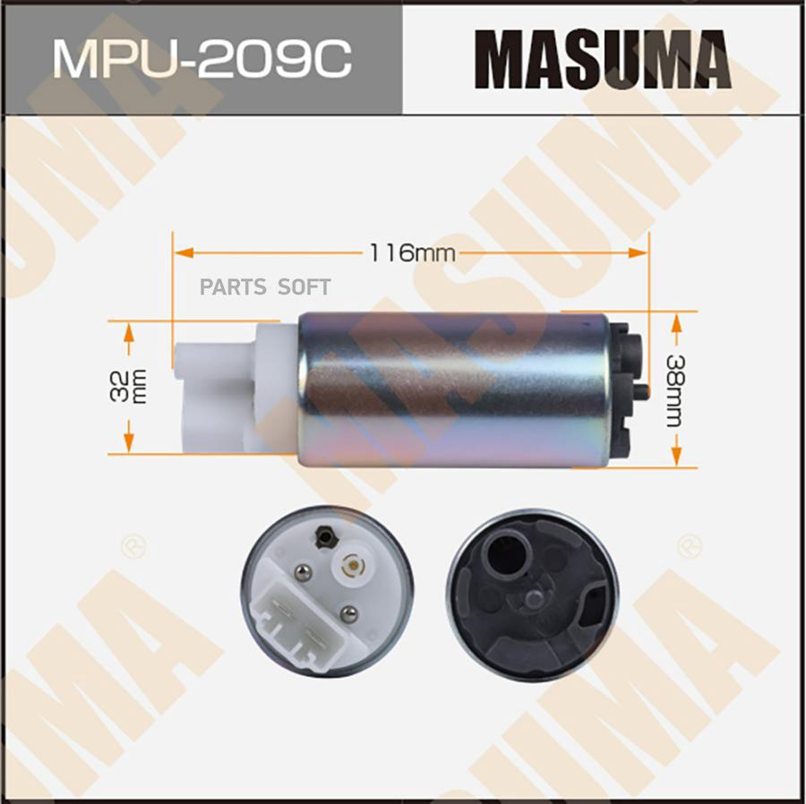 Насос топливный INFINITI/NISSAN 06- MASUMA MPU-209C