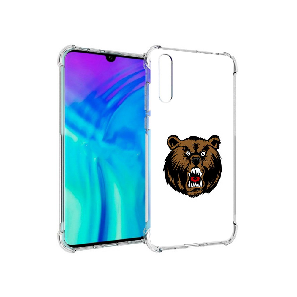 Чехол MyPads Tocco для Huawei Enjoy 10s бурый