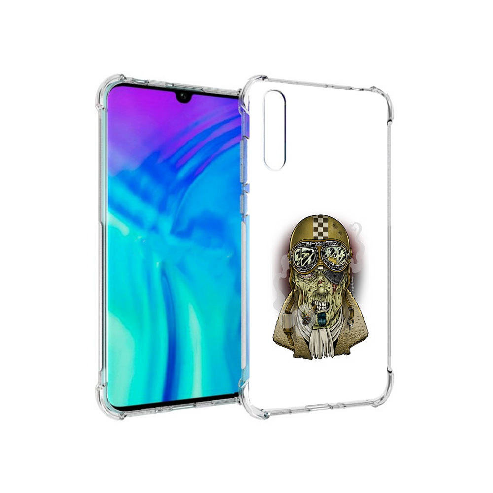 

Чехол MyPads Tocco для Huawei Enjoy 10s военный зомби, Прозрачный, Tocco