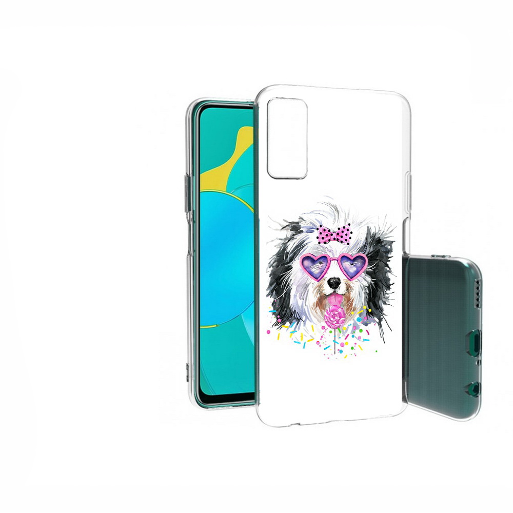 

Чехол MyPads Tocco для Huawei Honor 30S пушистик, Прозрачный, Tocco
