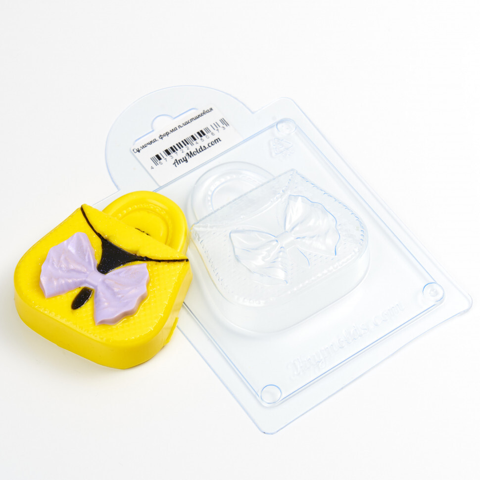 

Сумочка форма из пластика для мыла, шоколада AnyMolds