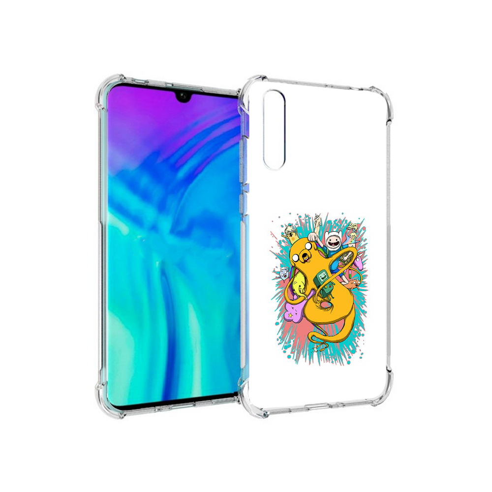 

Чехол MyPads Tocco для Huawei Enjoy 10s время приключений рисунок, Прозрачный, Tocco