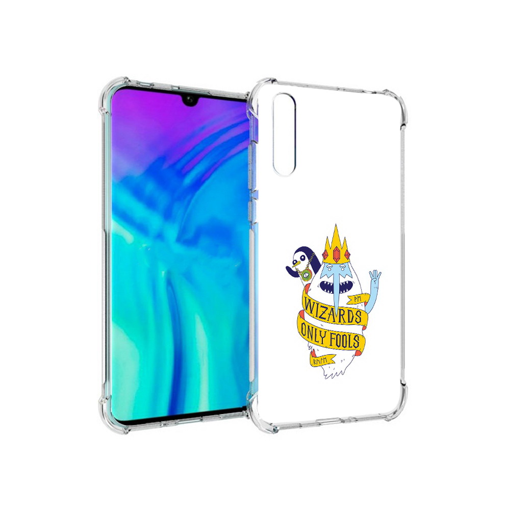 

Чехол MyPads Tocco для Huawei Enjoy 10s время приключений снежный король, Прозрачный, Tocco