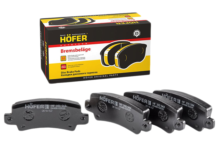 

Тормозные колодки HOFER HF 350 944