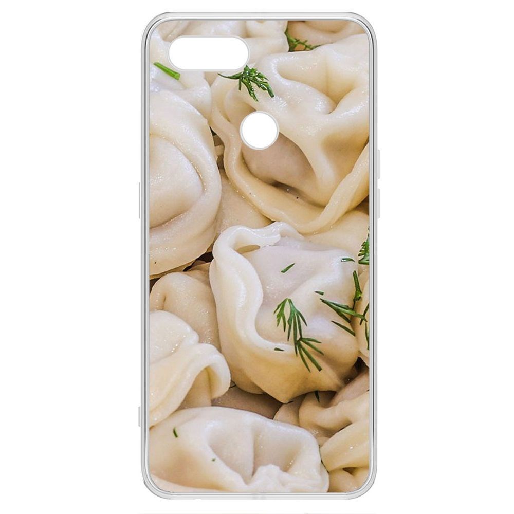 

Чехол-накладка Krutoff Clear Case Пельмешки для Oppo A11k, Прозрачный