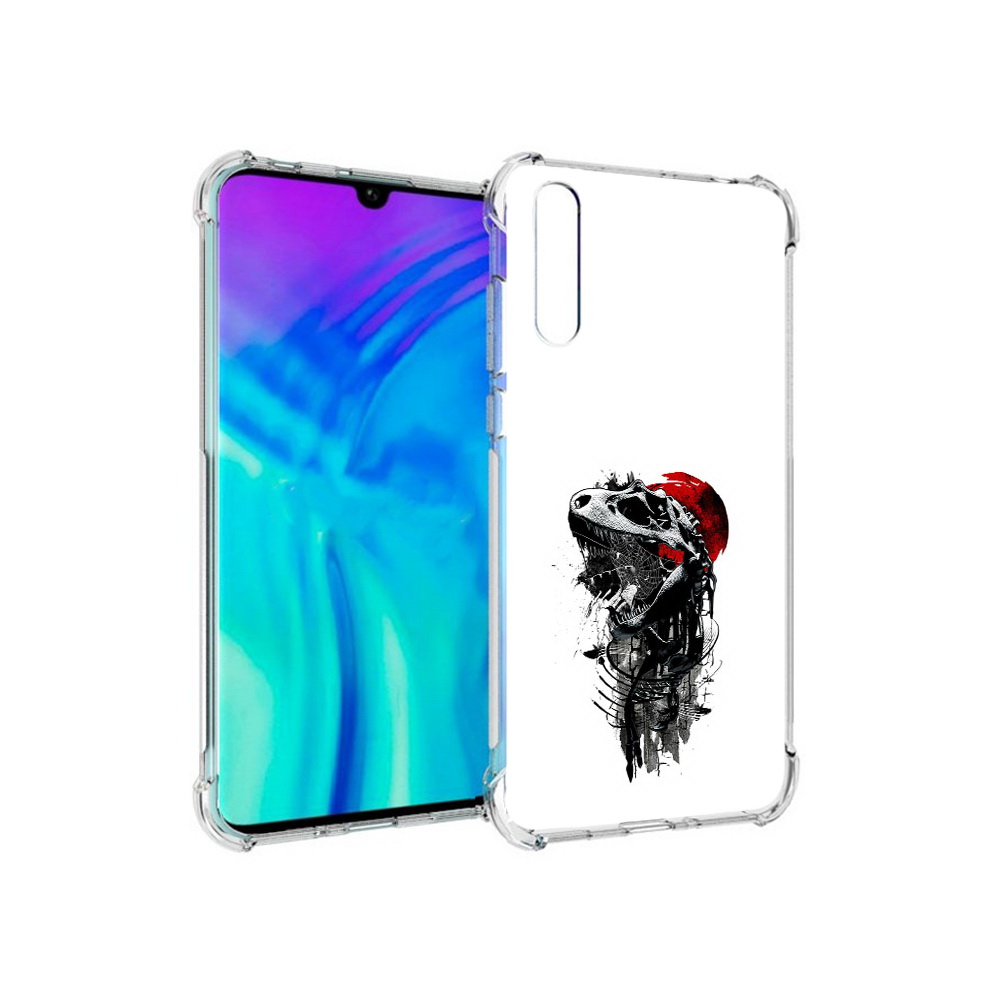

Чехол MyPads Tocco для Huawei Enjoy 10s вымерший динозавр, Прозрачный, Tocco