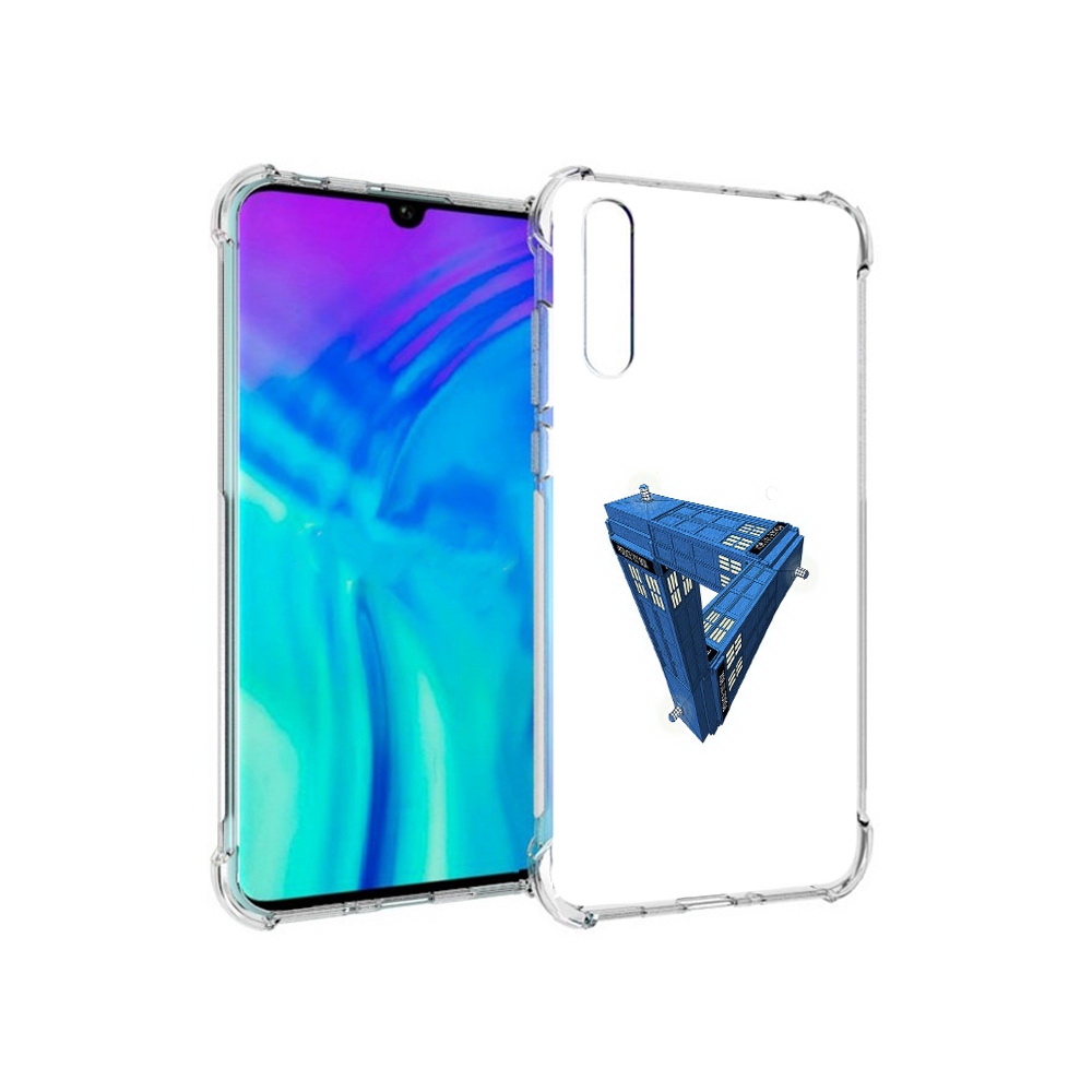 

Чехол MyPads Tocco для Huawei Enjoy 10s головолока абстракция, Прозрачный, Tocco
