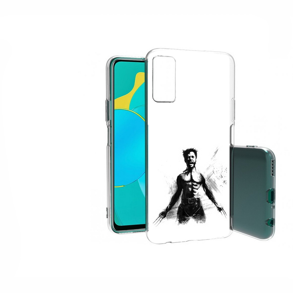 

Чехол MyPads Tocco для Huawei Honor 30S росомаха, Прозрачный, Tocco
