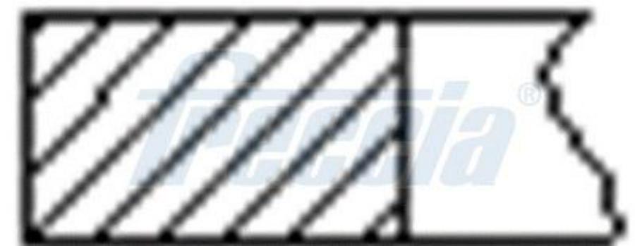 

Комплект Поршневых Колец На 1 Цилиндр Ford Std D79 Freccia арт. FR10214900