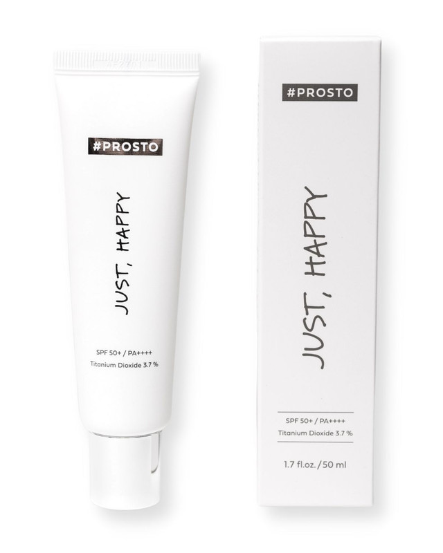 Купить Солнцезащитный крем Prosto Cosmetics SPF 50+ JUST HAPPY для всех типов кожи, 000242