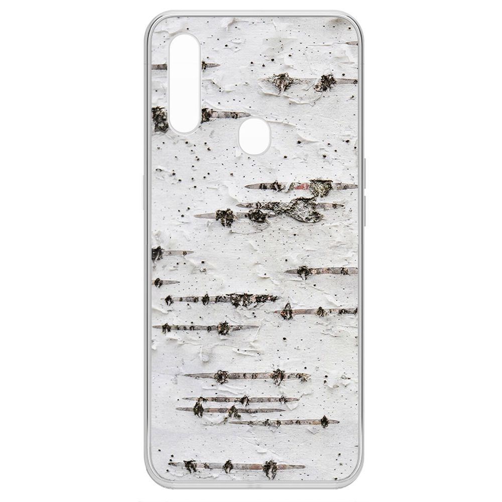 

Чехол-накладка Krutoff Clear Case Березка для Oppo A31