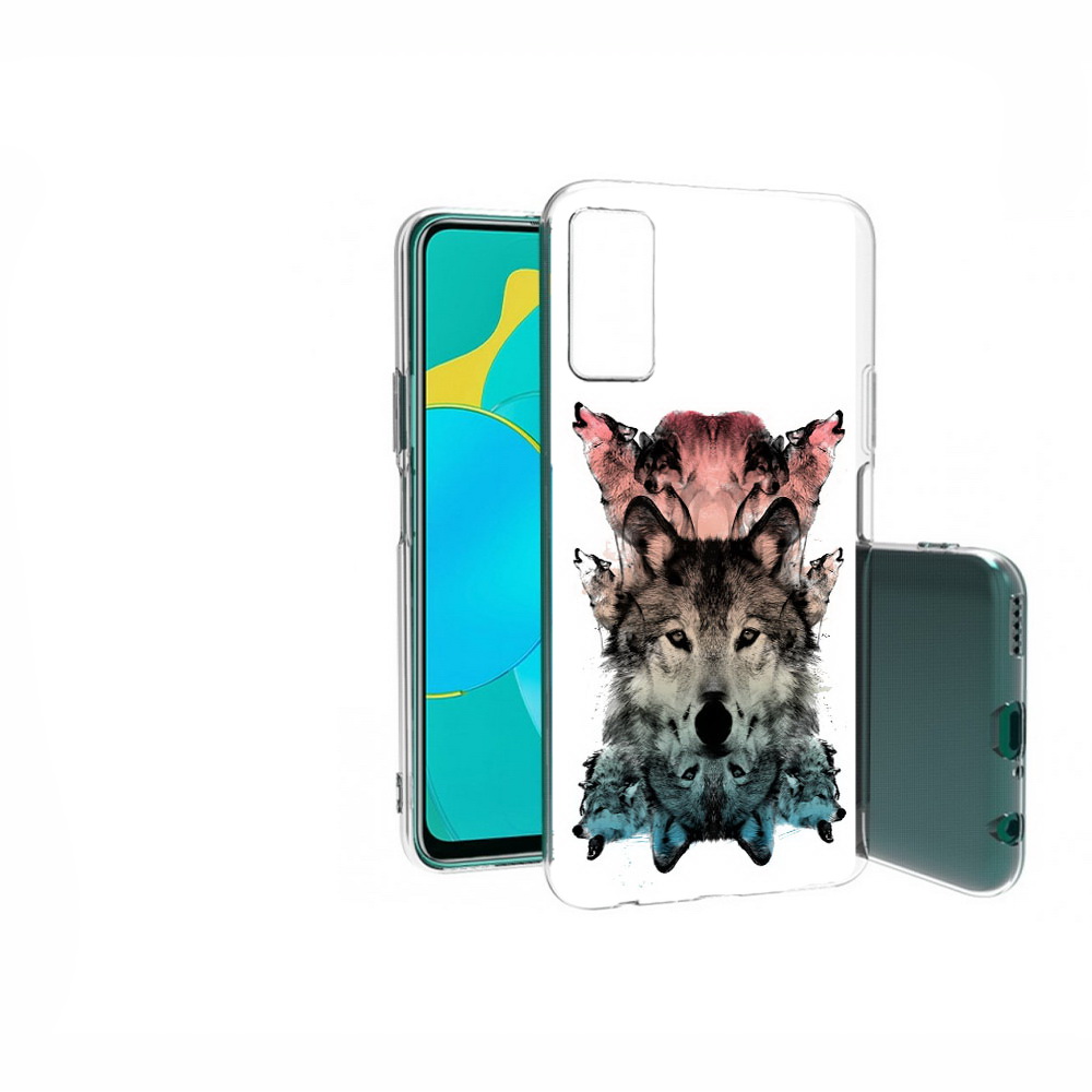 

Чехол MyPads Tocco для Huawei Honor 30S стая, Прозрачный, Tocco