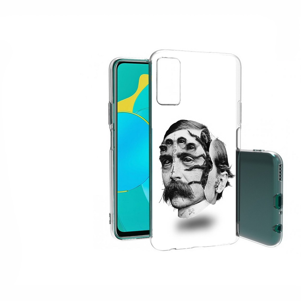 

Чехол Mypads Страшное Лицо Мужчины Для Honor 30S (, Прозрачный, Tocco