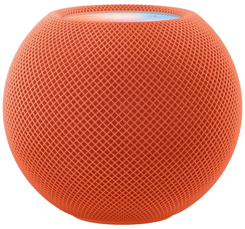 

Колонка умная Apple HomePode mini MJ2D3 оранжевая, Оранжевый, HomePode mini