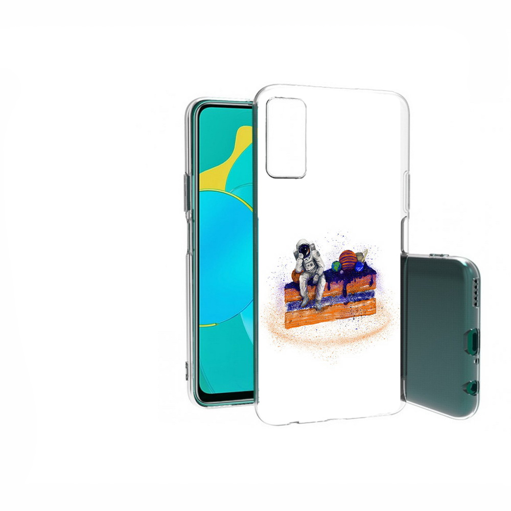 

Чехол MyPads Tocco для Huawei Honor 30S торт с планетами, Прозрачный, Tocco