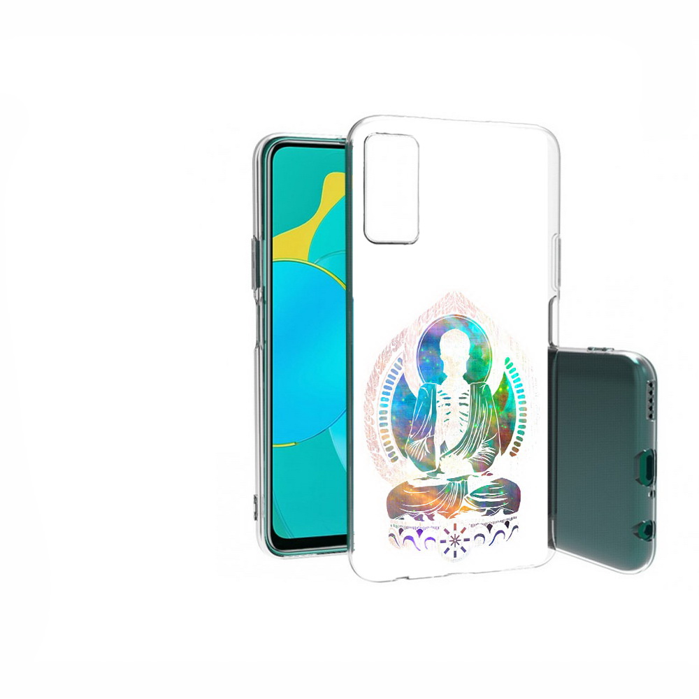 

Чехол MyPads Tocco для Huawei Honor 30S умный скелет, Прозрачный, Tocco