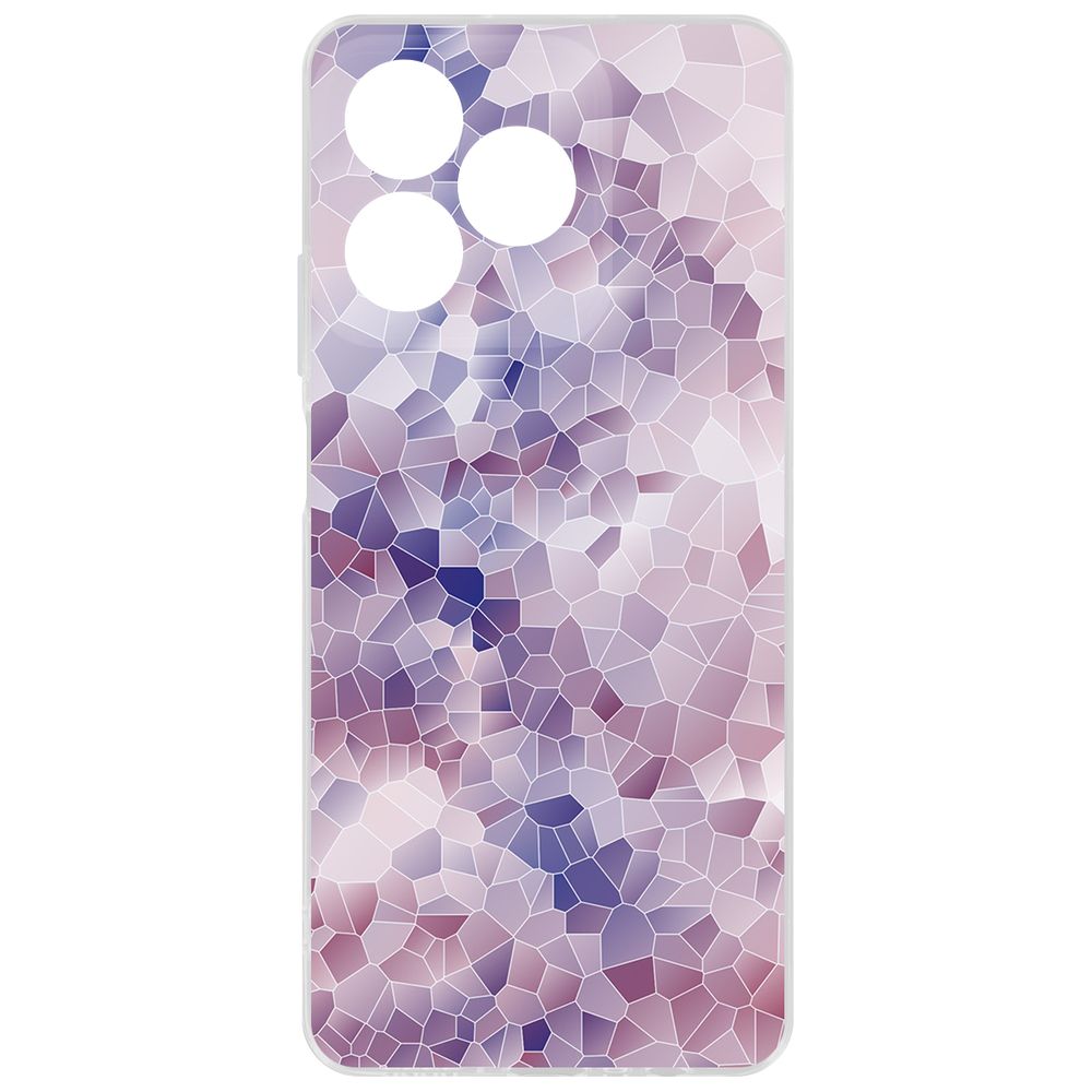 

Чехол-накладка Krutoff Clear Case Витраж 2 для Realme C63, Прозрачный