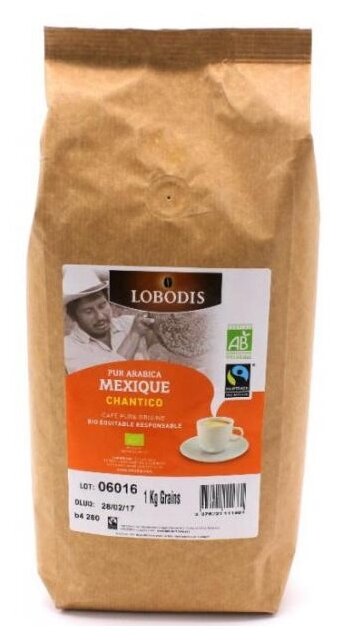 

Кофе в зернах Lobodis Mexique Grand Cru, 1 кг, Mexique Grand Cru