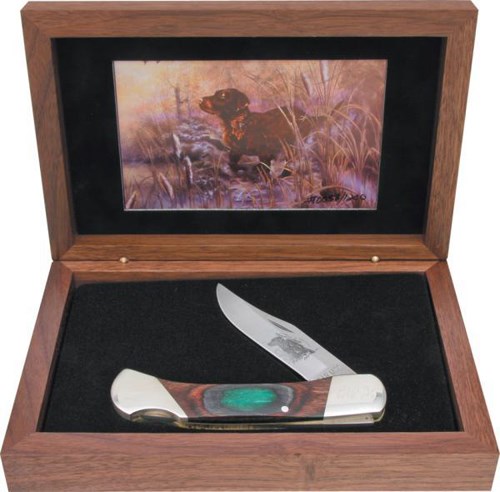 Туристический нож Bear & Son Cutlery Wildlife Labrador, brown