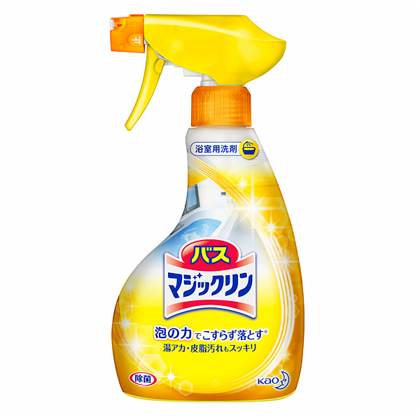 KAO Magiclean Bath чистящее средство для ванной комнаты с ароматом лимона,спрей 380 мл